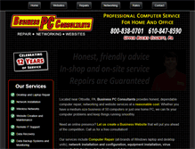 Tablet Screenshot of businesspcconsultants.com
